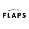 ヘアーアンドスパ フラップス(FLAPS)のお店ロゴ