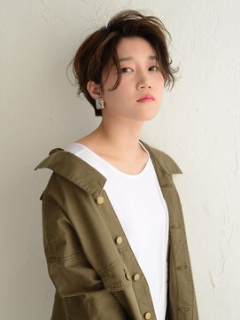アース 岩槻店(HAIR&MAKE EARTH) くせ毛風☆セミウェットヘア【EARTH岩槻店】
