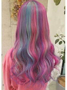 ヘアーデザイン リマ(Hair Design Lima) 『Lima』ユニコーンカラー