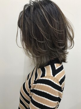 キューズ クラブ(cuz KLUB) 【cuzKLUB】バレイヤージュ×レイヤーボブ