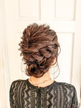 ネオリーブ チッタ 阿佐ヶ谷店(Neolive citta) 阿佐ヶ谷 Neolive citta ゆるふわ編み込みアップアレンジ