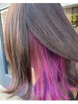 トッカ(tocca)&nbsp;インナーカラー　【ピンク】