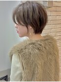 スタイリング簡単！大人ハンサムショート