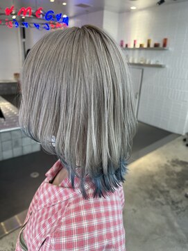 ゲーム 原宿店(GAME) ターコイズ/ダブルカラー/ケアブリーチ/髪質改善/原宿