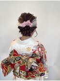 成人式アレンジ