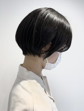 ヘアーサロン フーガ せんげん台店(HAIR SALON fuuga) 黒髪ショートボブ