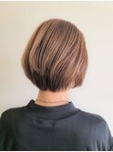 【50代白髪率10~30%】白髪ぼかしハイライトで柔らかベージュ