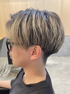 ニアウ 伊勢崎連取店(Niau) メンズマッシュパーマツイストスパイラルパーマ波巻きパーマ