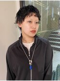 ベリーショートパーマヘア