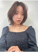 滋賀/草津/南草津/くびれショートレイヤー/艶カラー