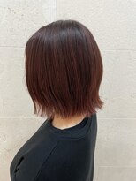 シャンティ 札幌駅前店(Shanti)&nbsp;レッドハイライト×ボブ◎ 【haru】