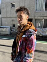 アイズ 海老名(AIZU)&nbsp;スパイキーショート スパイキーパーマ ショートパーマ 眉毛