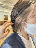 クラップス 杉田店(CLAPS)&nbsp;ボブ/インナーカラー/シルバー/ベージュ