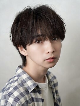 ゼロ 渋谷(XeRo) 韓流モテヘア【シースルーマッシュウルフ】