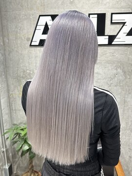 オルズ 渋谷(ALLZ) ハイトーンホワイトシルバーダブルカラーケアブリーチケアカラー