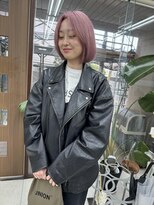 ノア(NOA by KENJE) ピンク×ボブ.