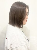 モリオフロムロンドン 松戸店(Morio from London)&nbsp;【松戸　石山】切りっぱなし外ハネボブ顔周りレイヤー