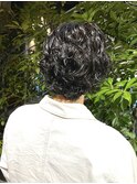 無造作くるくるパーマ！