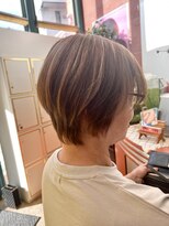 エイムコーゾー美容室(AiM KOZO) 白髪ボカシハイライト/加藤大樹