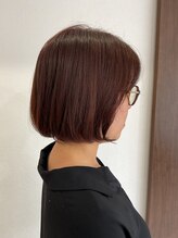 アリー(Ari-) ピンクオレンジボブ