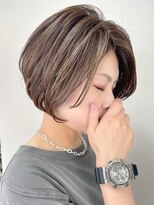 ルーファス メグロ(Ruufus Meguro)&nbsp;大人の女性向け/ツヤ感ショート/ハイライト