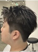 スパイキーショート/ジェットモヒカン/ショートバング/men's