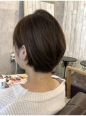 収まり◎ショートボブ