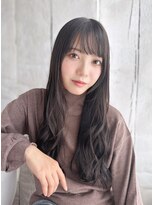 ナル 宇都宮(nalu)&nbsp;ツヤカラーのゆるミックスカール