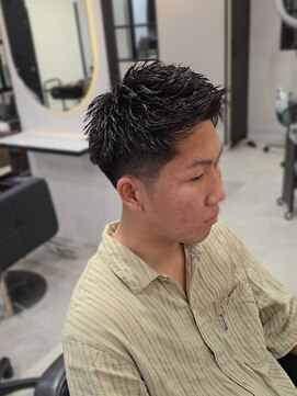 ラピス 名古屋駅前店(Lapis) ジェットスタイル/ピンパーマ/短髪パーマ