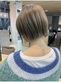 似合わせカット ボブヘア 縮毛矯正 ミニボブ 切りっぱなしボブ