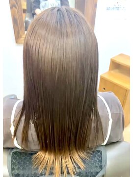 アミエ 大和店(ami e) シルキーコース+カラー+カット・髪質改善・縮毛矯正・白髪染め