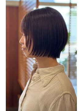 桃の木 ヘアー(桃の木 hair) ナチュラルブラウン×ショート