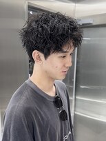 リベル(LIBER)&nbsp;カット＋ピンパーマ【八王子駅/メンズサロン/men's/メンズカット