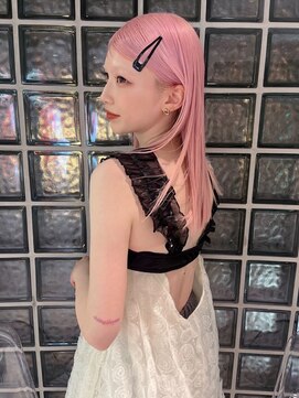 黒髪/クラゲヘアー/オリーブグレー/小顔/ココアベージュ/栄