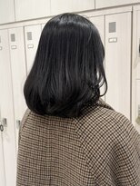 ザックラフィネ(ZACC raffine) グレージュ/ブルーブラック/ミディアムレイヤー/ワンカール