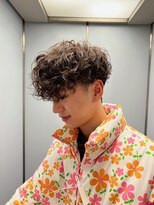 リッチブランドアンドコー(Rich Brand&Co)&nbsp;スパイキーショート　フェード　スペインカール　ルーズパーマ