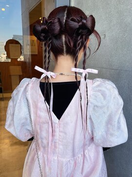 ネスト(NEST) ツインリボンヘアセット
