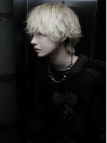 シン(syn)&nbsp;ホワイトブロンド ラウンドマッシュ