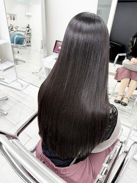 シアー(sheer) 《sheer/氏家》#髪質改善#美髪矯正#縮毛矯正#ロングスタイル