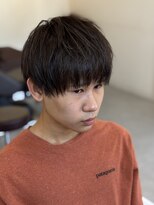 メンズカット バイ ソイクフ(メンズカット by SOY-KUFU)&nbsp;マッシュセンターパートセンター分けツーブロック