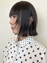 モリオフロムロンドン 原宿本店(morio from London) 【morio原宿】顔まわりレイヤーボブ