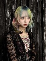 コエル(KOER)&nbsp;109. 卵型/ミディアム/レイヤー/ダブルカラー