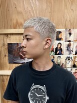 メリケンバーバーショップ トーキョー(MERICAN BARBERSHOP TYO)&nbsp;メンズカット/ブリーチショート/スパイキーショート【嶋壽】358