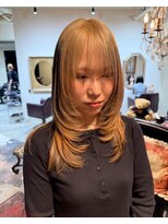 グッドフェローズ キタホリエ(GoodFellas kitahorie) 透明感抜群のレイヤーカット×ハイトーンカラーブリーチ艶感