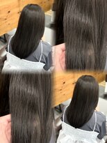 ロックス バイ マグ 松本(rocks BY MAG)&nbsp;10代20代イエベブリーチ無しワンカラー透明感オリーブグレージュ