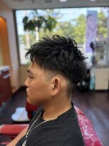 ヘアーサロンシミズ(Hair Salon Shimizu)&nbsp;ツーブロックショートマッシュ