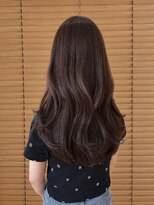 オーガニックエコ 川越(organic+eco)&nbsp;20代30代秋ゆるふわロング/イルミナカラーチョコブラウン