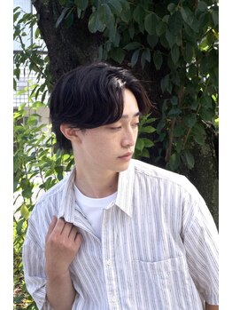 ルーツ 浅草店(roots)の写真/浅草入谷田原町エリアの注目サロン！繊細な毛流れパーマで毎日のスタイリングを楽しく快適に♪