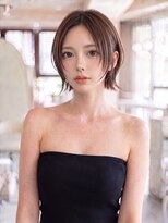 イルハバナ 渋谷(ill HAVANA)&nbsp;ザクザクレイヤーボブ＊前髪カット＊センターパート