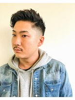 サンディーズバーバーショップ(Sandees)&nbsp;ワイルドツーブロック アップバング